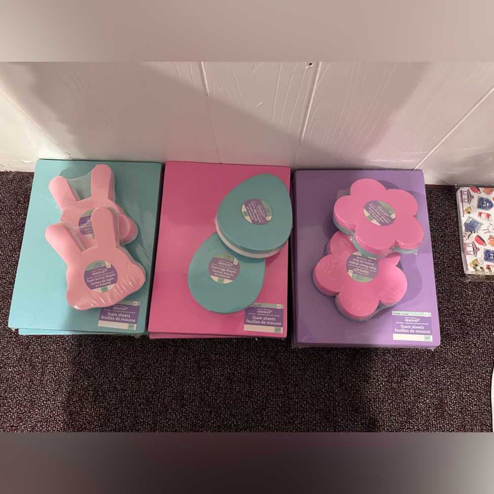 Colorful Foam Shape Set for Kids